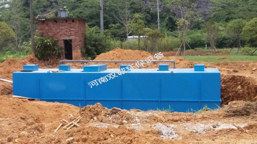 地埋式一體化污水處理設備的主要用途: