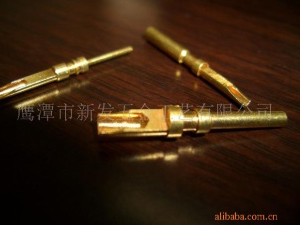 電子插孔，母端，銅針